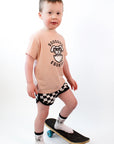 Rad Bunny with Pink Bunny Foot Crew Socks