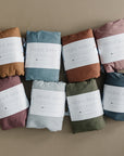 Dusty Rose Bamboo Stretch Crib Sheet