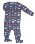 Ironman Zipper Footie