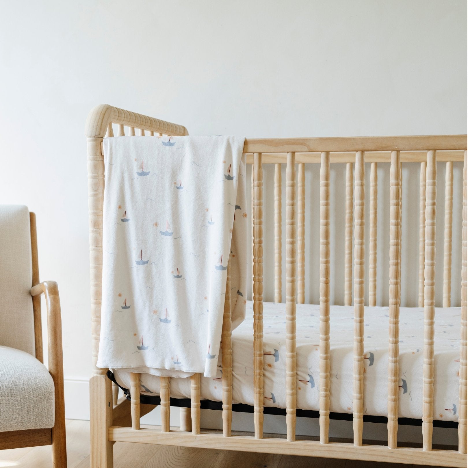 Minky Stretch Luxe Crib Sheets | Ultra Soft Baby Crib Bedding