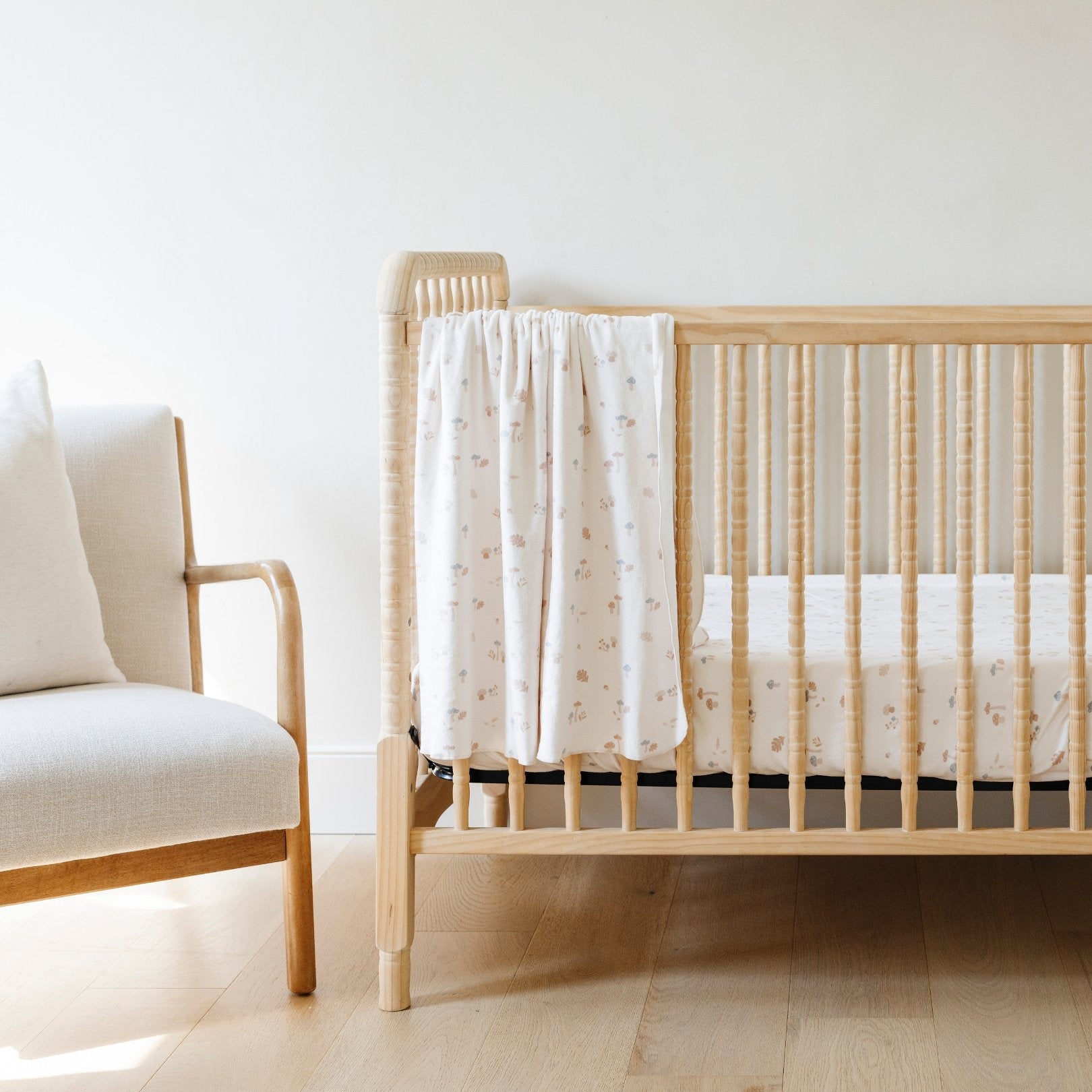 Minky Stretch Luxe Crib Sheets | Ultra Soft Baby Crib Bedding