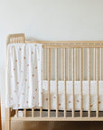 Minky Stretch Luxe Crib Sheets | Ultra Soft Baby Crib Bedding