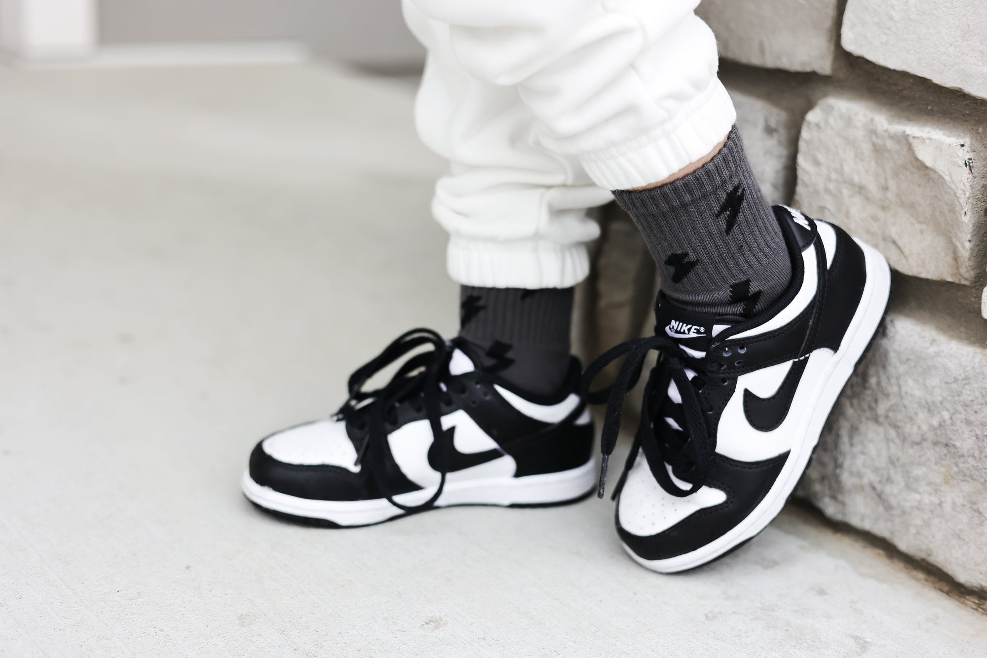 Storm Lightning Kids Socks | Baby Toddler &amp; Big Kids Grip Socks