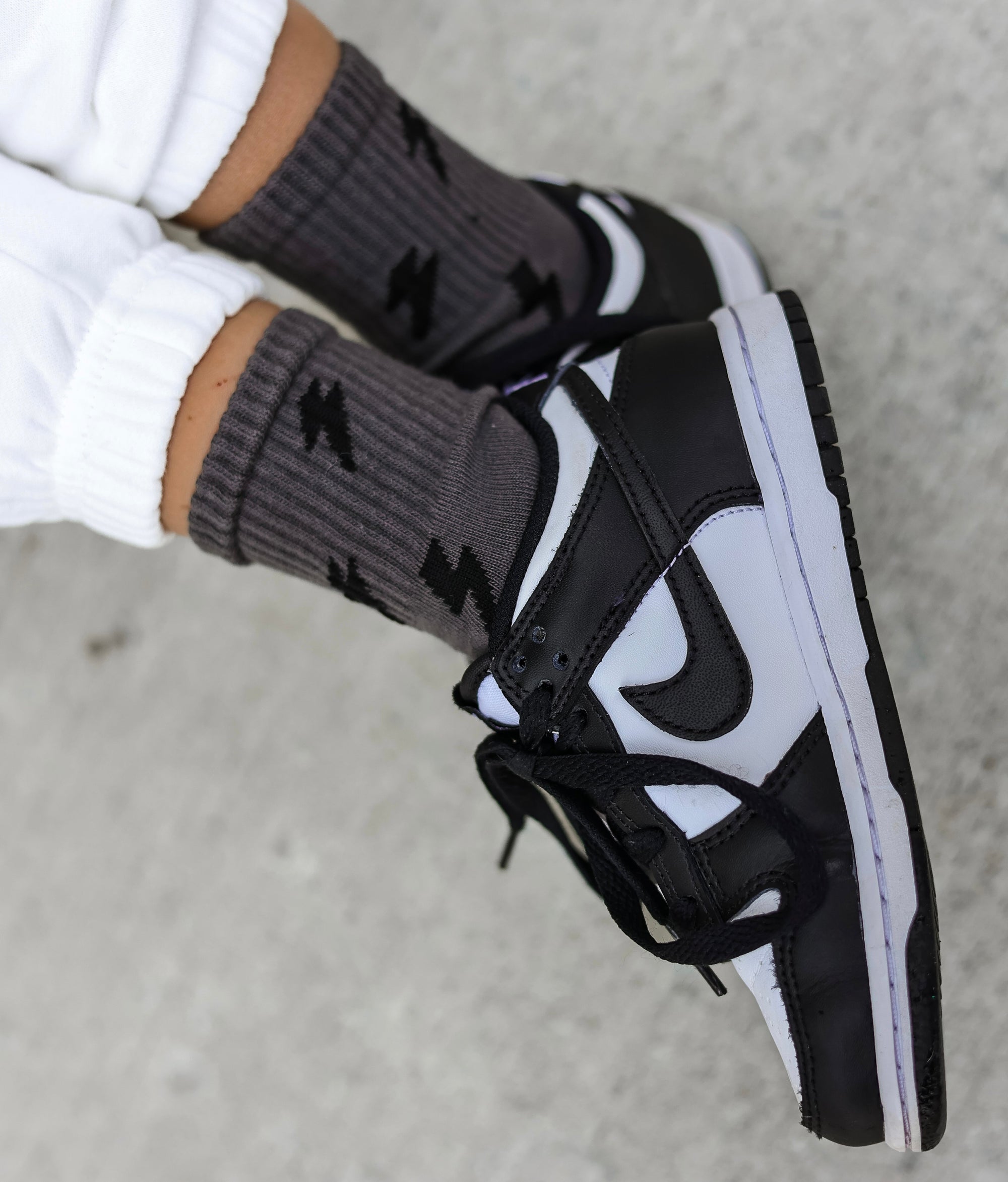 Storm Lightning Kids Socks | Baby Toddler &amp; Big Kids Grip Socks