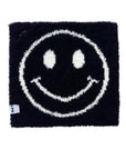 Smiley Plush Lovey | Black