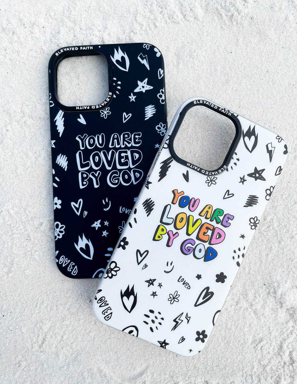 White You Are Loved By God Phone Case | Faith Based Christian iPhone Case