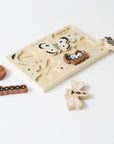 Wooden Tray Puzzle - Bugs